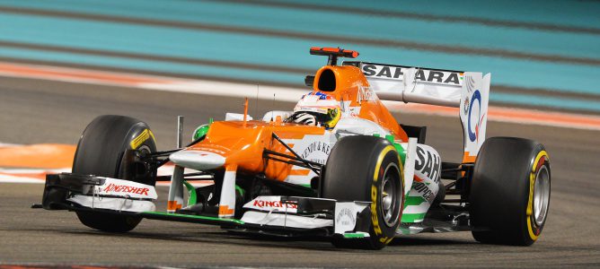 Paul di Resta en Abu Dabi