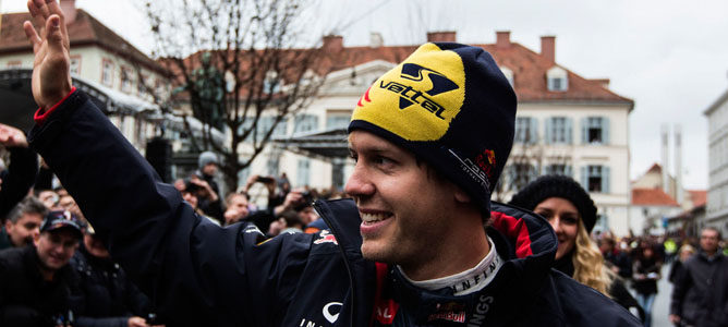 Sebastian Vettel: "Me sentí más cómodo con el coche en la segunda mitad de la temporada"