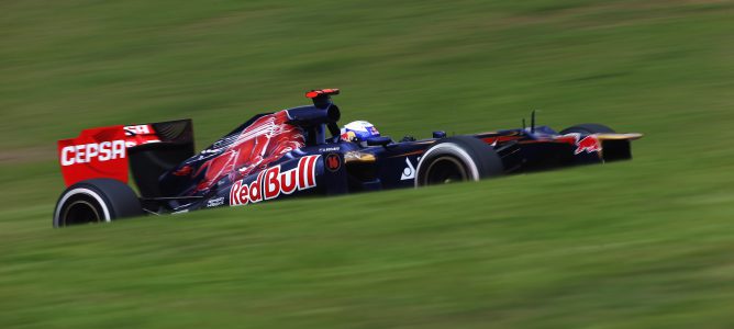 Daniel Ricciardo en Brasil