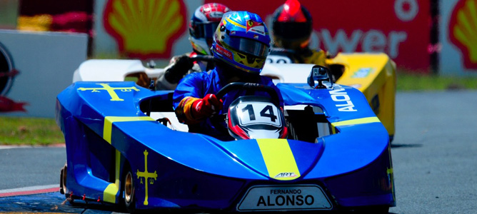 Fernando Alonso en el Desafio das Estrelas 2013