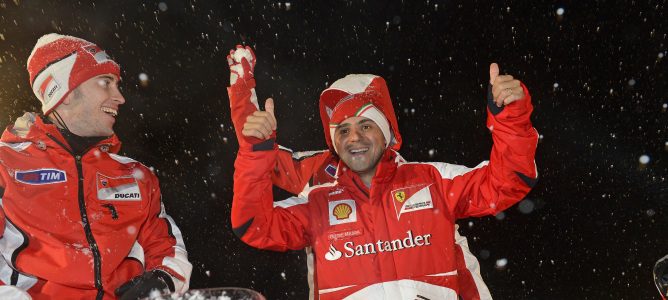 Felipe Massa en el 'Wrooom 2013'