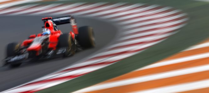 timo Glock con el MR01