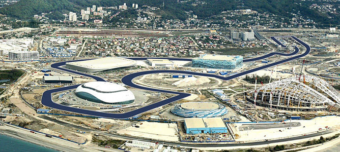 El Gran Premio de Rusia de 2014 se disputará en noviembre