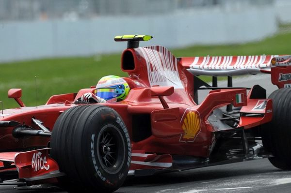Ferrari rodó sin "tapacubos" en Canadá