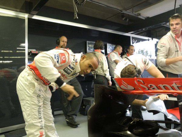 Hamilton: " Kubica ha sido un aspirante al título desde la primera carrera"
