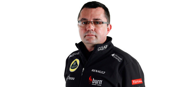 Eric Boullier, jefe del equipo Lotus en 2013