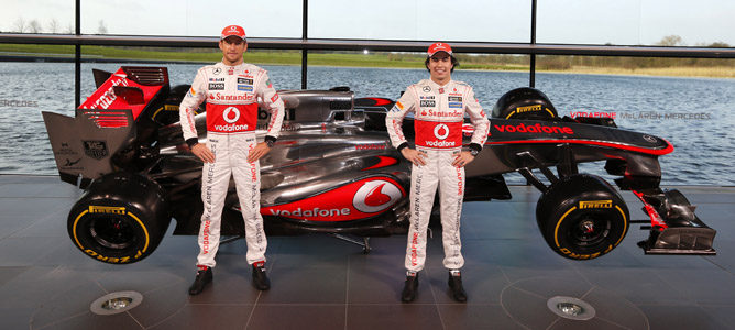 Presentación del McLaren 2013: MP4-28