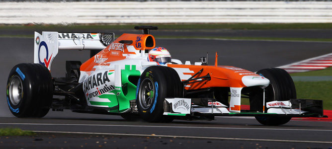 Paul di Resta estrenó el VJM06 en Silverstone