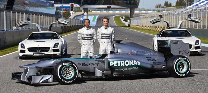 Presentación del Mercedes 2013: W04