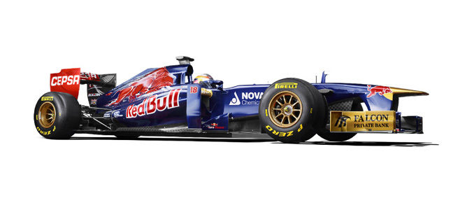 Presentación del Toro Rosso de 2013, STR8