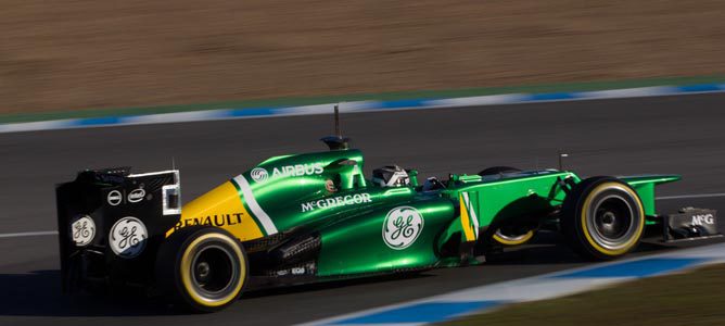 Giedo van der Garde insiste en que todavía es difícil saber cuanto ha mejorado Caterham con el CT03