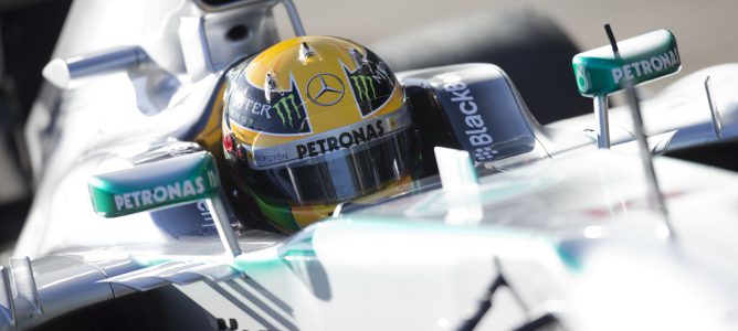 Lewis Hamilton en Jerez