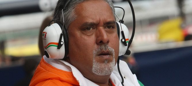 Vijay Mallya, dueño de la mitad del equipo Force India y de Kingfisher