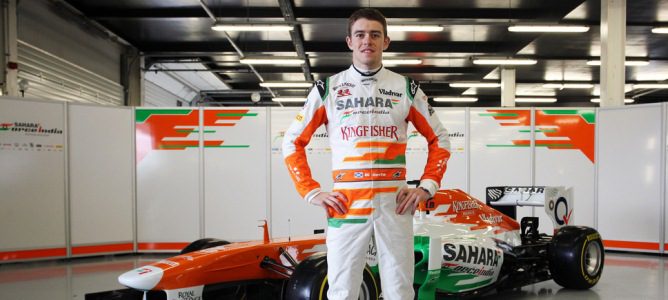 Paul di Resta en la presentación del VJM06