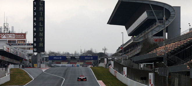 Test de Fórmula 1 en el Circuit de Catalunya, Montmeló