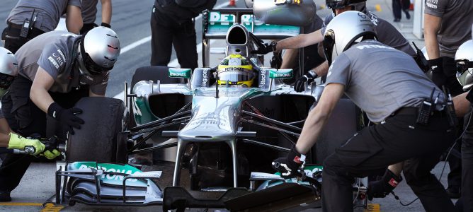 La pretemporada 2013 se despide este año con Nico Rosberg a la cabeza