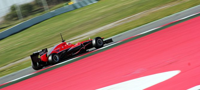 Jules Bianchi con el MR02