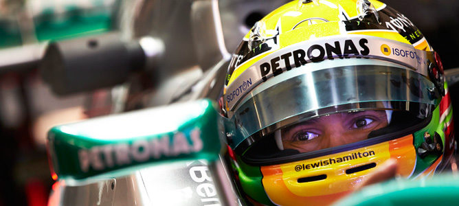 Lewis Hamilton afronta sin presión 2013, centrado en "disfrutar trabajando y mejorando con Mercedes"