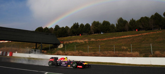 El RB9 sería el monoplaza con menor velocidad punta, según los últimos test de pretemporada