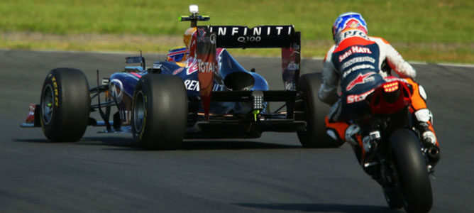 Mark Webber y Casey Stoner fueron las estrellas del Top Gear Festival