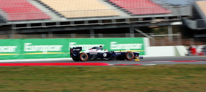 Pastor Maldonado en Barcelona