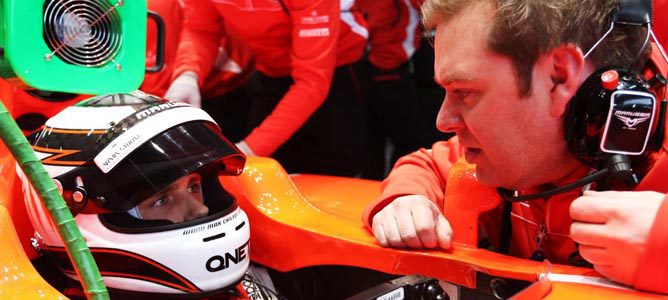 Max Chilton desmiente rotundamente que su padre vaya a comprar Marussia