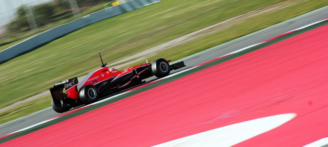 Jules Bianchi en Barcelona