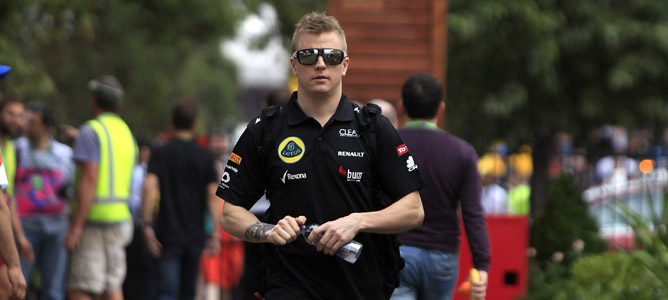 Kimi Räikkönen cree que Lotus estará "al nivel del año pasado"