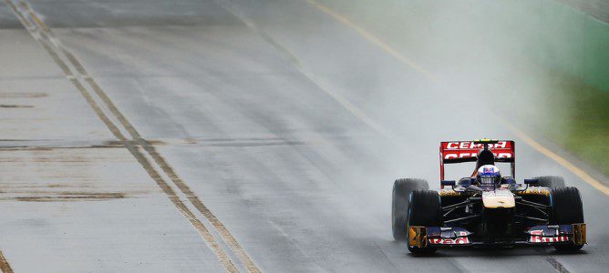 Daniel Ricciardo durante la clasificación
