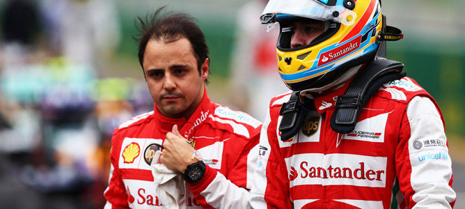 Felipe Massa: "Me molestó que Fernando parase antes que yo"