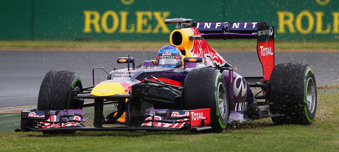 Red Bull admite que el RB9 es demasiado agresivo con los neumáticos