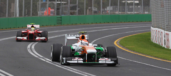 Bob Fernley, muy satisfecho con Adrian Sutil: "Difícilmente lo podría haber hecho mejor"