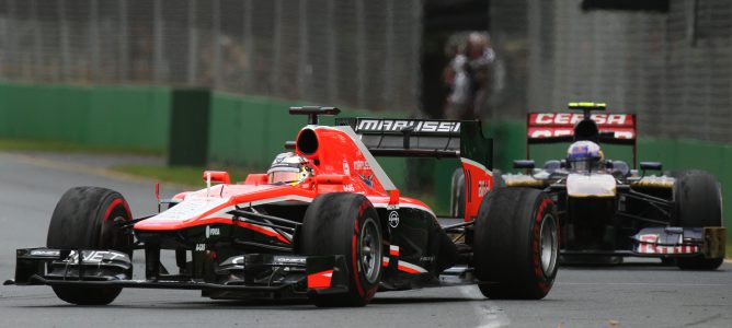 Jules Bianchi en Melbourne