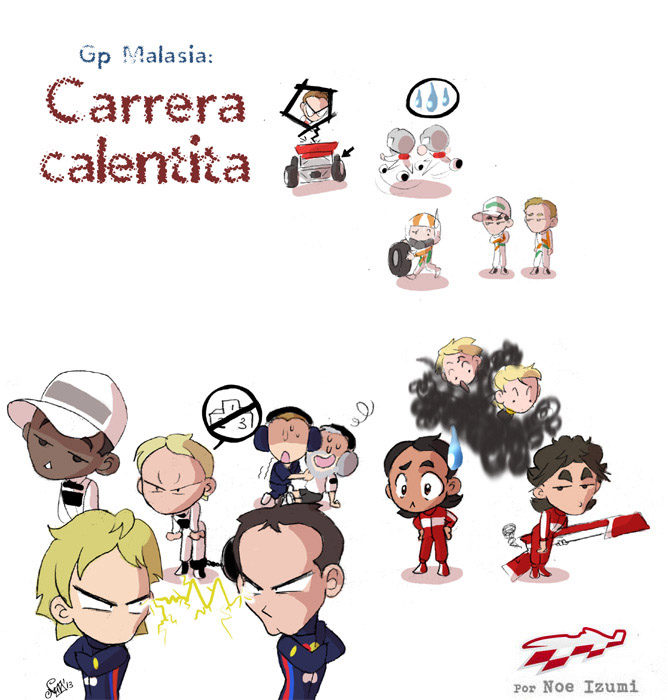 Los Chibis (107): Carrera calentita