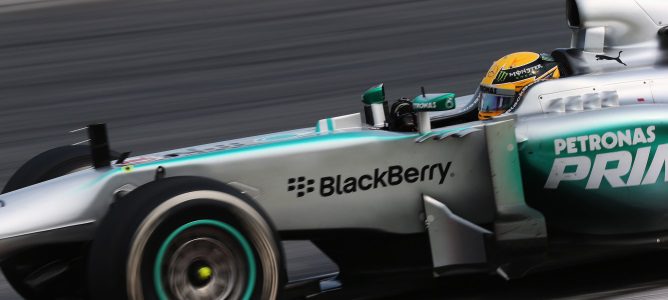 Lewis Hamilton: "Tengo que felicitar a Nico porque merecía terminar en mi lugar"