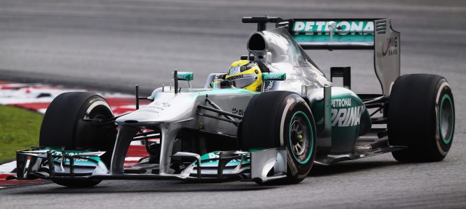 Nico Rosberg en Malasia