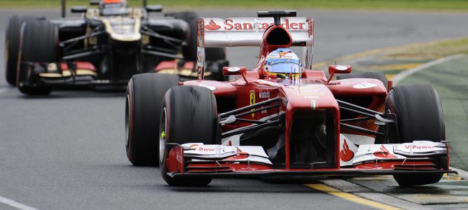 Fernando Alonso en el GP de Malasia