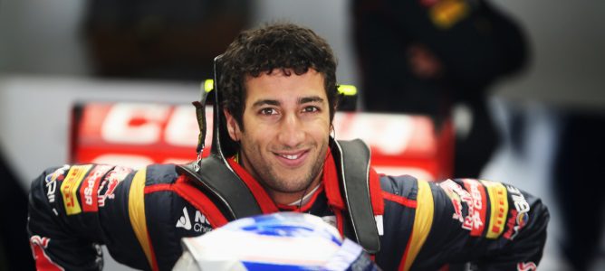 Daniel Ricciardo en China