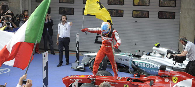 Estadísticas China 2013: Fernando Alonso iguala las victorias de Nigel Mansell