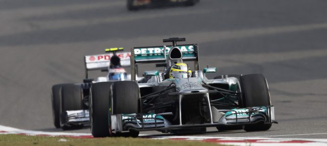 Nico Rosberg en China