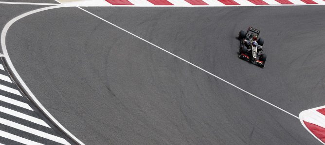 Romain Grosjean: "El nuevo chasis va bien"