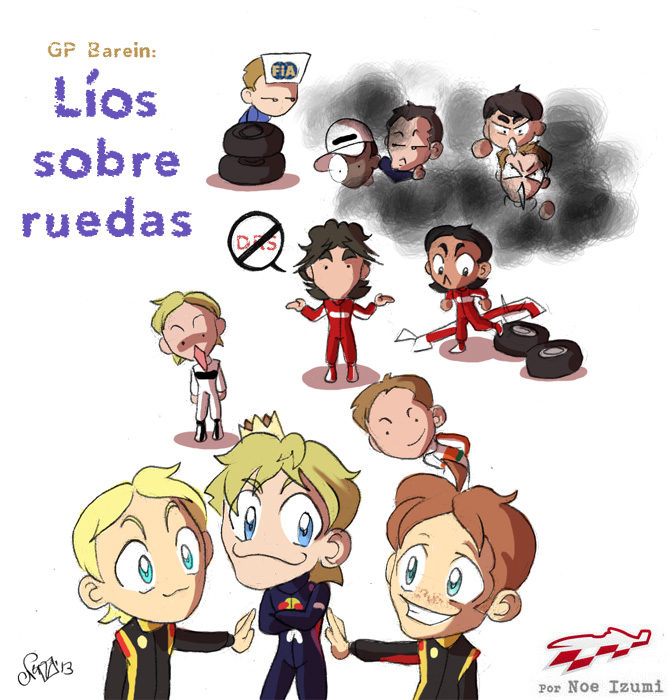 Los Chibis (109): Líos sobre ruedas