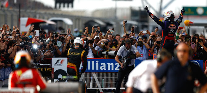 Estadísticas Baréin 2013: Sebastian Vettel y los Lotus repiten en el podio