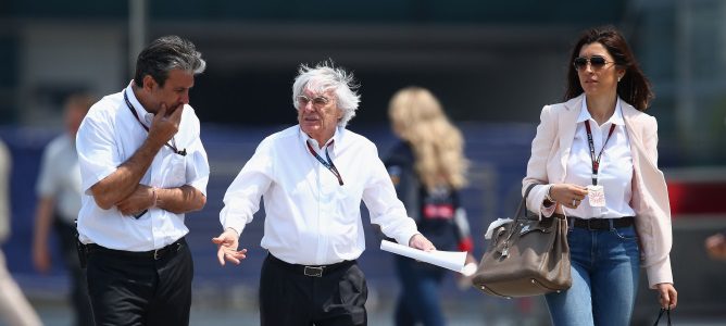 Bernie Ecclestone en China