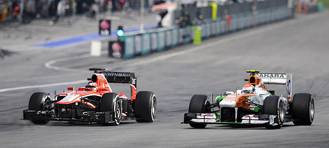 Análisis F1 2013: Force India y Marussia, ¿la revelación de la temporada?