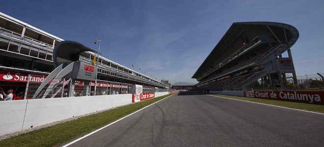 Recta principal del Circuit de Catalunya