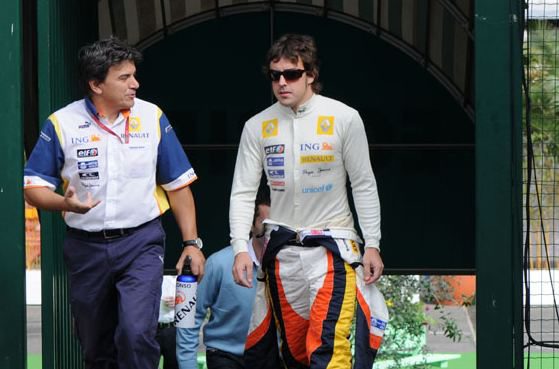 Alonso decepcionado: " Podría haber luchado por el podio"