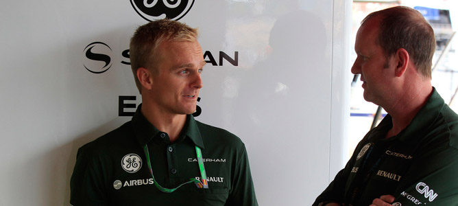 Heikki Kovalainen: "Creo que voy a tener más tiempo en el CT03"