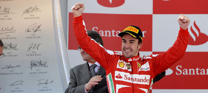 Fernando Alonso, el séptimo deportista que más ingresó en 2012