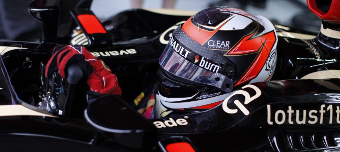 Kimi Räikkönen en el E21